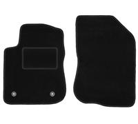 Tappetini anteriori WLG-CARLUX per Peugeot 2008 I (2013-2019) neri