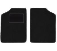 Tappetini anteriori WLG-CARLUX per Renault 5 Hatchback (1972-1985) neri