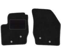 Tappetini anteriori WLG-CARLUX per Volvo XC90 I SUV 7 posti, neri