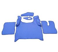Tappetini Antiscivolo In Eco Pelle Blu Per MAN TGX 2020+ Automatico RightHDrive