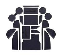 Tappetini Antiscivolo Per Auto Per Mazda CX-5 2017 2018 2019 2020 2021 2022 Anti-Slip Accessori Interni Porta In Gomma Pad Supporto Tazza Tappetini Antiscivolo Slot Guarnizione(Bianco)