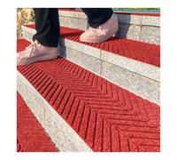 Tappetini Antiscivolo per Scale, Resistenti e Adatti per Esterni - da 1 a 14 Pezzi - Tappetini Resistenti alle intemperie per Hotel, Ville e Aree aziendali - Antiscivolo durevoli 100x35 cm (