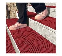 Tappetini Antiscivolo per Scale, Resistenti e Adatti per Esterni - Tappetini Antiscivolo Resistenti alle intemperie per Hotel, Ville e residenze aziendali - da 1 a 14 Pezzi (6 Pezzi C, 80x40