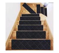 Tappetini Antiscivolo per Scale, tappetini Antiscivolo per Scale - 20 x 76 cm, tappetini Antiscivolo per gradini in Legno, coperture Antiscivolo per Scale Interne per Bambini, Anziani e Anim