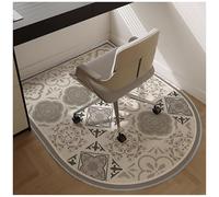 Tappetini antiscivolo per sedia da ufficio, protezione antiurto per sedie girevoli, isolamento acustico, facile movimento delle ruote, tappeto da studio resistente, ideale per casa e ufficio