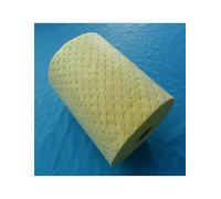 Tappetini assorbenti for olio ad alta resistenza Tappetino anti-sversamento in polipropilene Perdite chimiche Assorbono olio, acqua, for applicazioni industriali(12.5x1520cm)