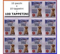 tappetini assorbenti igienici per cani 60x60cm traverse cane cuccioli 100 pz