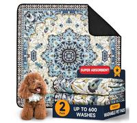 Tappetini assorbenti lavabili per cani, 2 tappetini assorbenti per, 92x92cm | Tappetini assorbenti per cani riutilizzabili e ad asciugatura rapida, ideali per box, parto, l'educazione alla pulizia