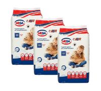 TAPPETINI ASSORBENTI PER CANI 6 STRATI CON CARBONI ATTIVI PIU' FEROMONI 60X90