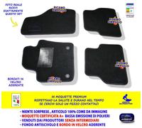Tappetini Audi Q3 dal 2011 al 2014 Set tappeti auto su misura con ricami S-LINE