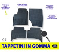 Tappetini Audi Q7 03/2006>06/2015 Tappeti per auto in gomma su misura set da 4