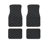 Tappetini auto 4PCS Universale Impermeabile Auto Foot Pad Protector Tappeto Tappetini Anteriori Posteriori Set Accessori Auto Tappetini Auto Tappetini(Nero)