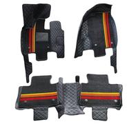 Tappetini Auto A Doppio Strato A Copertura Totale Per Ford Per Explorer 2020-2022 U625 MK6 6 Posti Neri Accessori Set cuscinetti per i piedi