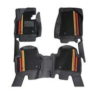 Tappetini Auto A Doppio Strato A Copertura Totale Per Kia Per Sorento 2013-2014 XM 7 Posti Neri Accessori Set cuscinetti per i piedi