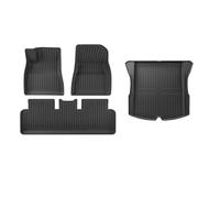 Tappetini Auto Antiscivolo Per Tesla Per Model 3 Highland 2024 All Weather Front Rear Cargo Liner Tappetino Impermeabile Accessori Tappetini abitacolo(4 pezzi con guida a sinistra)