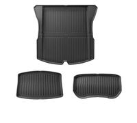 Tappetini Auto Antiscivolo Per Tesla Per Model 3 Highland 2024 All Weather Front Rear Cargo Liner Tappetino Impermeabile Accessori Tappetini abitacolo(3pcs LHD Trunk Mat)