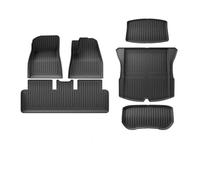Tappetini Auto Antiscivolo Per Tesla Per Model 3 Highland 2024 All Weather Front Rear Cargo Liner Tappetino Impermeabile Accessori Tappetini abitacolo(6 pezzi RHD)