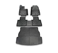 Tappetini Auto Antiscivolo Per Toyota RAV4 2020-2024, Rivestimenti Per Sedili Posteriori In TPE, Tappetini Per Schienale Tappetini abitacolo(Guida a sinistra 4 pezzi,Modello oleoelettrico)