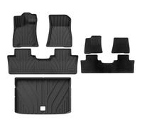 Tappetini auto antiscivolo per tutte le stagioni Tappetini Auto Per BYD Per Formula Per Leopard 5 Per Bao 2023-2025, Per Tutte Le Stagioni, Per Bagagliaio E Schienale cuscinetti(SET 7)