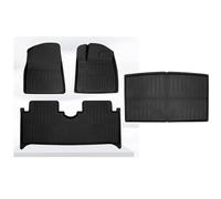 Tappetini auto antiscivolo per tutte stagioni Tappetini Per Auto Tappetini Per BYD Per Dolphin 2022-2025 2023 2024 LHD RHD Protezione Pavimenti Completo Cuscinetti Piedini Auto Fodera Set completo(Ner