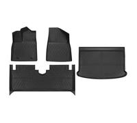 Tappetini auto antiscivolo per tutte stagioni Tappetini Per Auto Tappetini Per BYD Per Dolphin 2022-2025 2023 2024 LHD RHD Protezione Pavimenti Completo Cuscinetti Piedini Auto Fodera Set completo(Ner