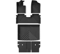 Tappetini Auto Antiscivolo Tappetini Auto A Copertura Totale Per Chery Per ICAUR03 Per JAECOO J6 2023-2025 LHD RHD Tappetino Per Schienale Del Bagagliaio Impermeabile(SET 5,Guida a sinistra)