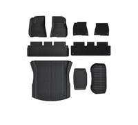 Tappetini Auto Antiscivolo Tappetini Auto A Copertura Totale Per Tesla Per Model 3 Per Highland 2024, 2025 E 2026 Tappetino Per Schienale Del Bagagliaio Impermeabile Tappetino(SET 5)