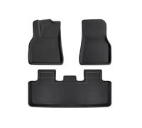 Tappetini Auto Antiscivolo Tappetini Auto A Copertura Totale Per Tesla Per Model Y 2017-2024, Tappetino Per Bagagliaio In XPE, Rivestimento Per Schienale Impermeabile Tappetino(Imposta 1)