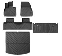 Tappetini Auto Antiscivolo Tappetini Auto Per BYD Per Sealion 7 Per EV 2024 2025 Con Guida A Sinistra A Copertura Totale Imbottitura Per Bagagliaio Schienale Impermeabile Tappetino(SET 5)