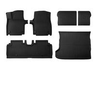 Tappetini Auto Antiscivolo Tappetini Auto Per Kia Per EV6 Per EV 6 2022 2023 2024 2025 LHD RHD A Copertura Totale Per Tutte Impermeabile Tappetino(SET 2,Guida a sinistra)