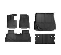 Tappetini Auto Antiscivolo Tappetini Per Auto A Copertura Totale Per Changan Per DEEPAL S07 2023-2025 TPE LHD Interni Per Bagagliaio Rivestimento Schienale Impermeabile Tappetino(SET 7)