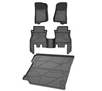 Tappetini Auto Antiscivolo Tappetini Per Auto Per JEEP Per Wrangler Per Rubicon 2018+ LHD Per Tutte Le Stagioni Fodera Interna Per Piedini E Bagagliaio Impermeabile Tappetino