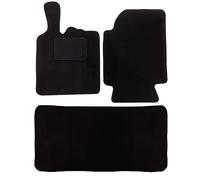 Tappetini auto e bagagliaio in moquette con nome ricamaro compatibili con Smart 1a serie w450