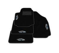 Tappetini Auto Forza Napoli Campione 2025 compatibili con Fiat Stilo 2001-2010 | Set in Moquette su Misura, Tappeti Auto Personalizzati Calcio