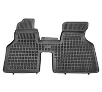 Tappetini auto in gomma neri set anteriore su misura per VW Transporter T4