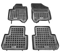 Tappetini auto in gomma neri set complete su misura per Citroen C3 Picasso