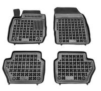 Tappetini auto in gomma neri set complete su misura per Ford Fiesta VI Mk6