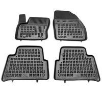 Tappetini auto in gomma neri set complete su misura per Ford Kuga I 2008-2012