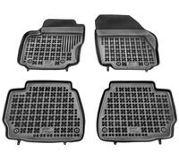 Tappetini auto in gomma neri set complete su misura per Ford Mondeo Mk IV