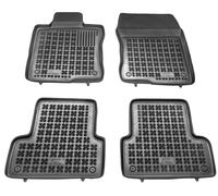 Tappetini auto in gomma neri set complete su misura per Honda Accord VIII