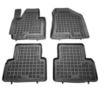 Tappetini auto in gomma neri set complete su misura per Hyundai ix35 2010-2015