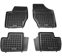 Tappetini auto in gomma neri set complete su misura per Peugeot 308 I 2007-2013