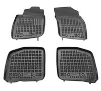 Tappetini auto in gomma neri set complete su misura per Volvo S40 I / V40 I