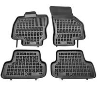 Tappetini auto in gomma neri set su misura per Audi A3 8V Hatchback 3 porte