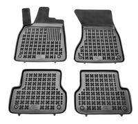 Tappetini auto in gomma neri set su misura per Audi A6 C7 IV / A7 I Sportback