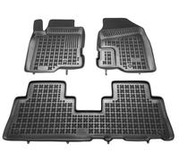 Tappetini auto in gomma neri set su misura per Chevrolet Captiva Opel Antara