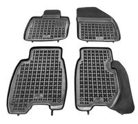 Tappetini auto in gomma neri set su misura per Honda Civic VIII 3 porte 5 porte