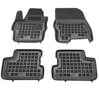 Tappetini auto in gomma neri set su misura per Mazda 3 III Hatchback Sedan