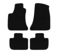 Tappetini auto in moquette Lancia Thema II 2011-2014 berlina 4 pezzi Nero BASIC
