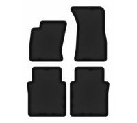 Tappetini auto in velluto per Audi A8 D3 2002-2009 lungo 4 pezzi Nero DURBAN